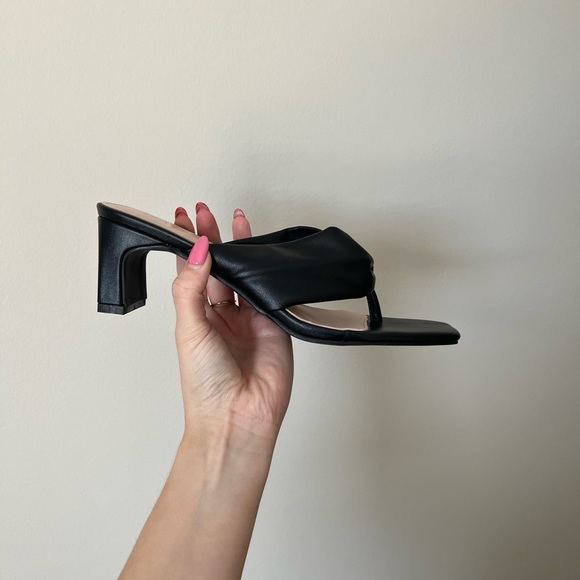 RAID black heels/sandals - Picture 1 of 5